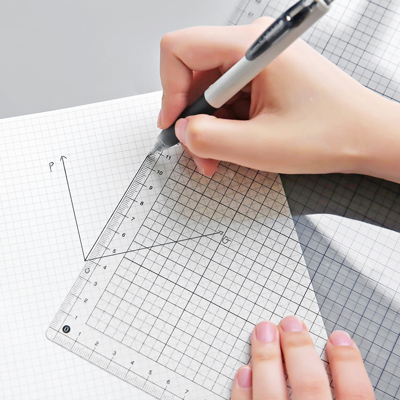 Transparent Ruler Board A4 B5  – обзор и цена Ruler Set Transparent