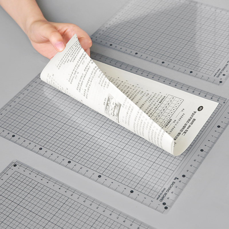 Transparent Ruler Board A4 B5  – обзор и цена Ruler Set Transparent