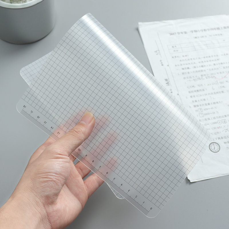 Transparent Ruler Board A4 B5  – обзор и цена Ruler Set Transparent