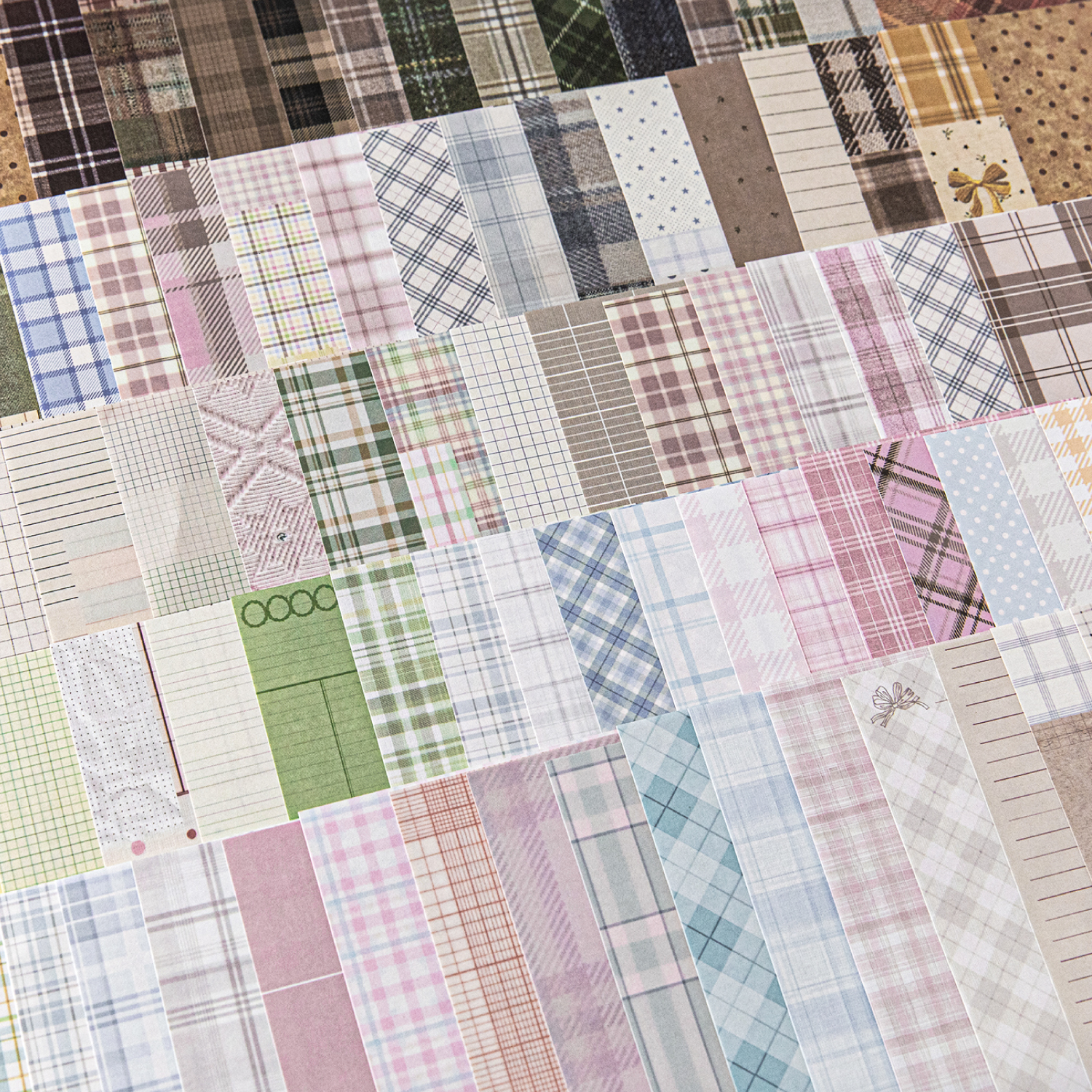 Journal GO 50pcs Kawaii Plaid  – обзор и цена Office Stationery Supply List