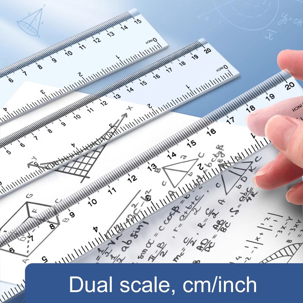 Desk Accessories 15cm 20cm 30c – обзор и цена Ruler Set Transparent