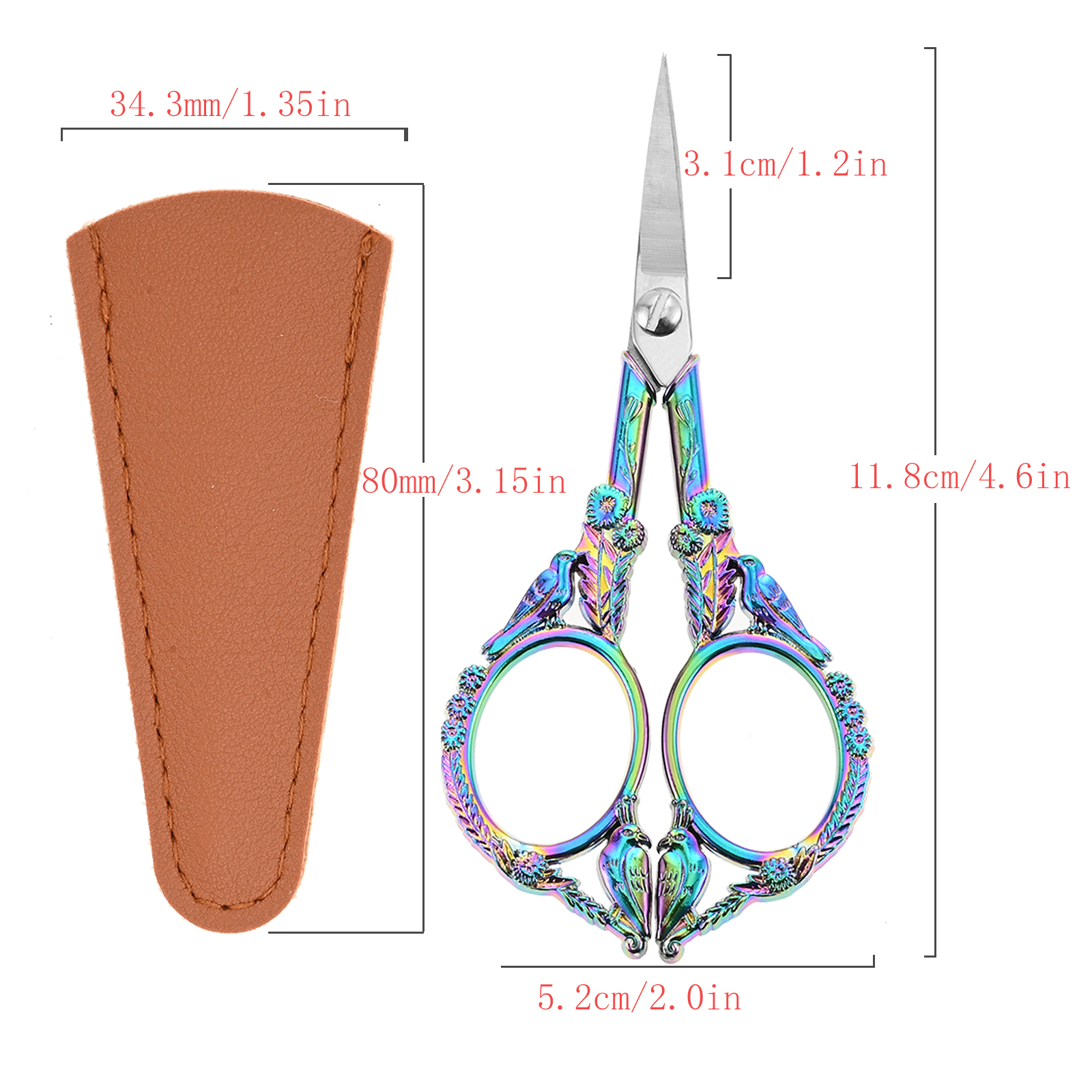 Retro Embroidery Scissors with – обзор и цена Scissors Stainless Craft
