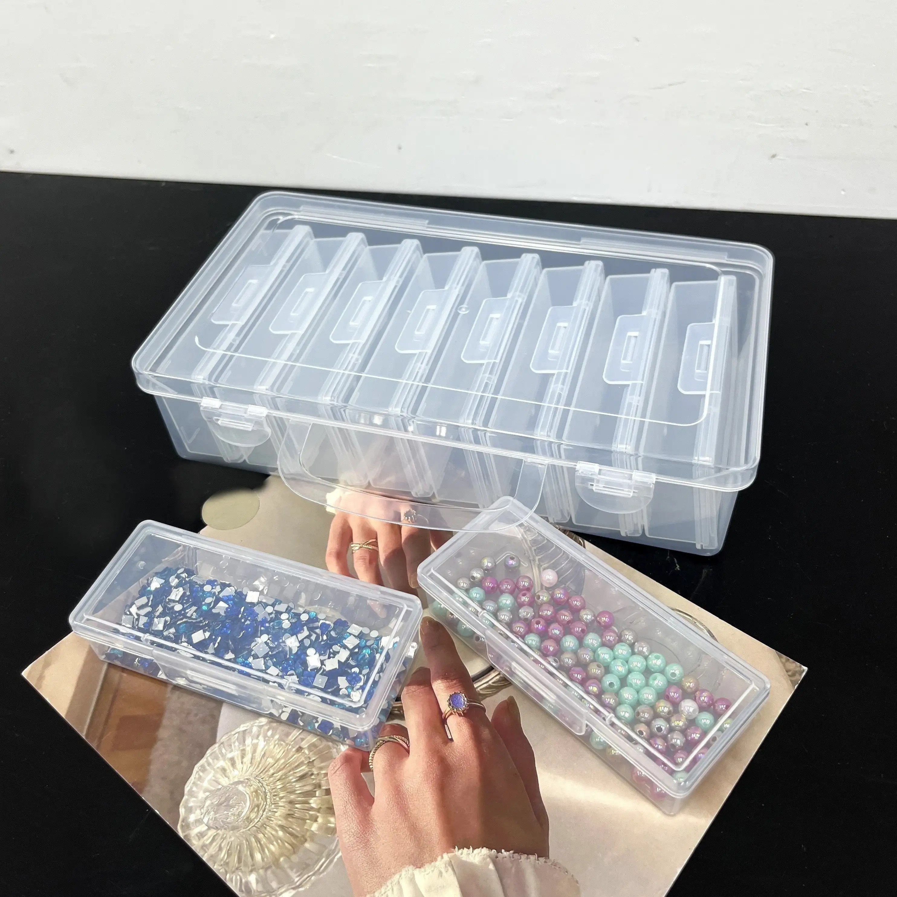 Transparent Plastic Storage Bo – обзор и цена Stationery And Office Supply Stores
