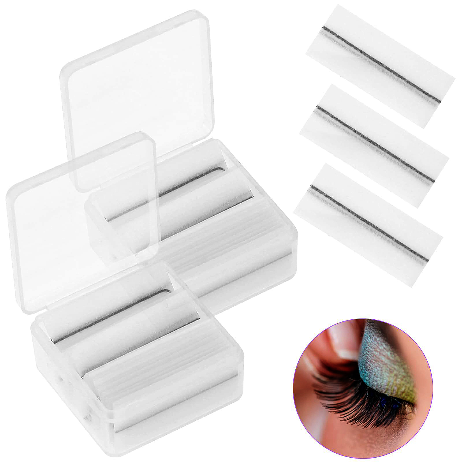 80PCS Eyelash Adhesive Strips, – обзор и цена Glue Stick Pack
