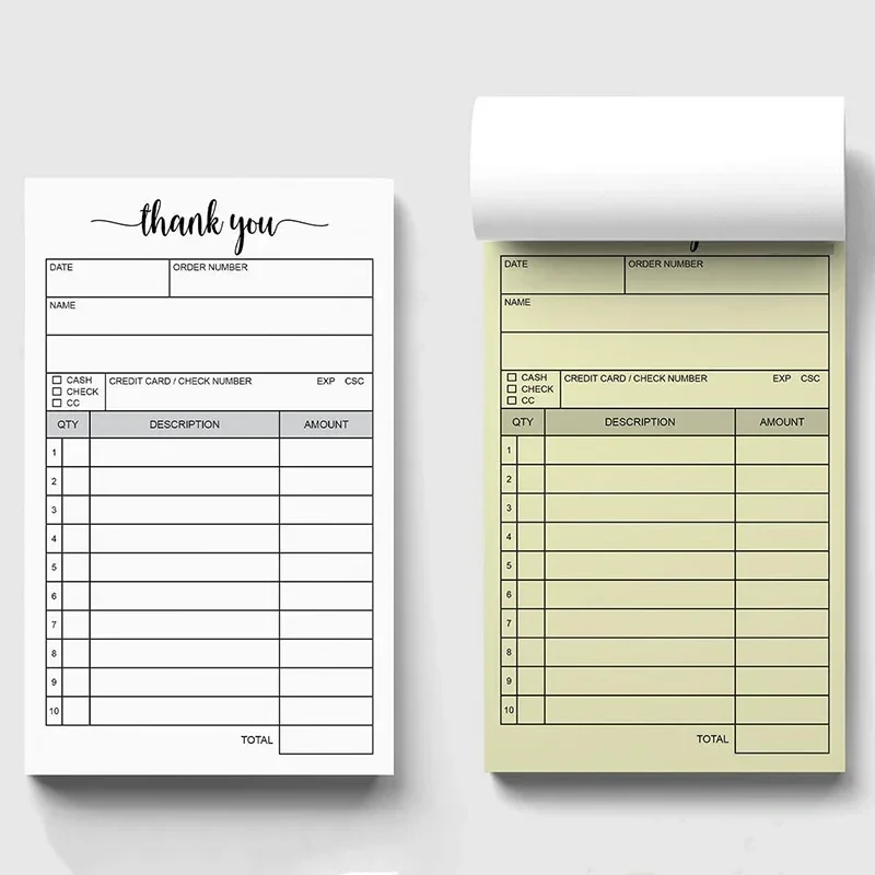 Business Sales Invoice Receipt – обзор и цена Carbon Copy Book