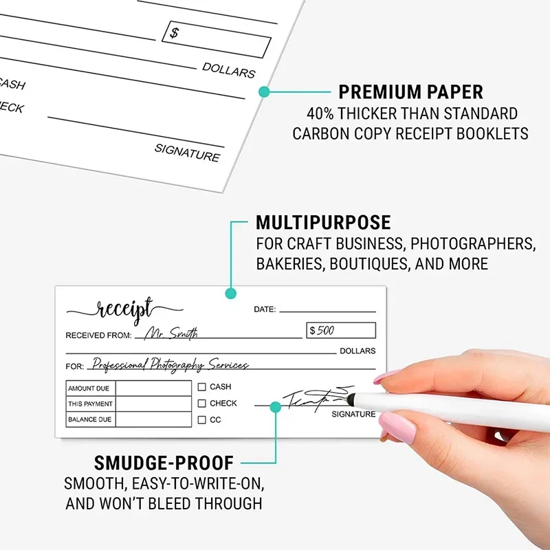 Business Sales Invoice Receipt – обзор и цена Carbon Copy Book