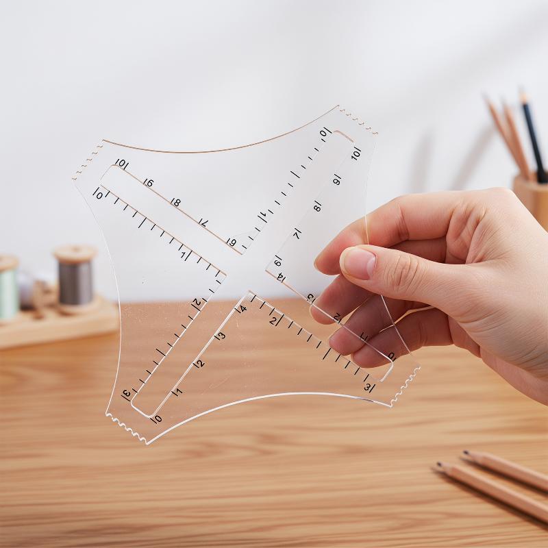 Acrylic Transparent Knitting D – обзор и цена Ruler Set Transparent