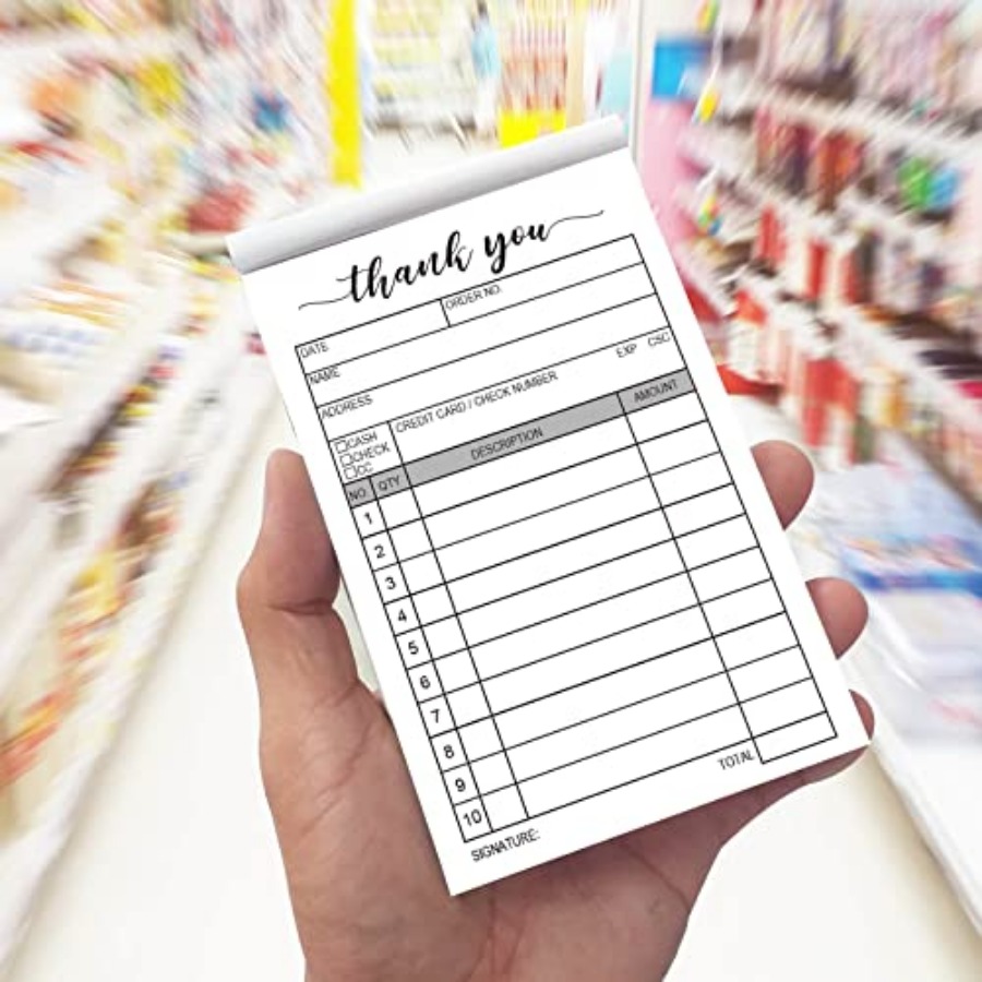 Thank You Receipt Book, 2 Pack – обзор и цена Carbon Copy Book