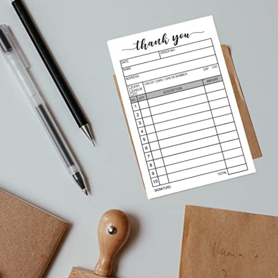 Thank You Receipt Book, 2 Pack – обзор и цена Carbon Copy Book