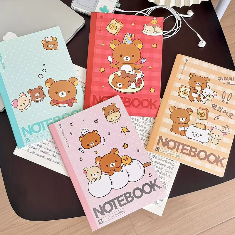 New Retro Cute Rilakkuma B5 Si – обзор и цена Stationery Office
