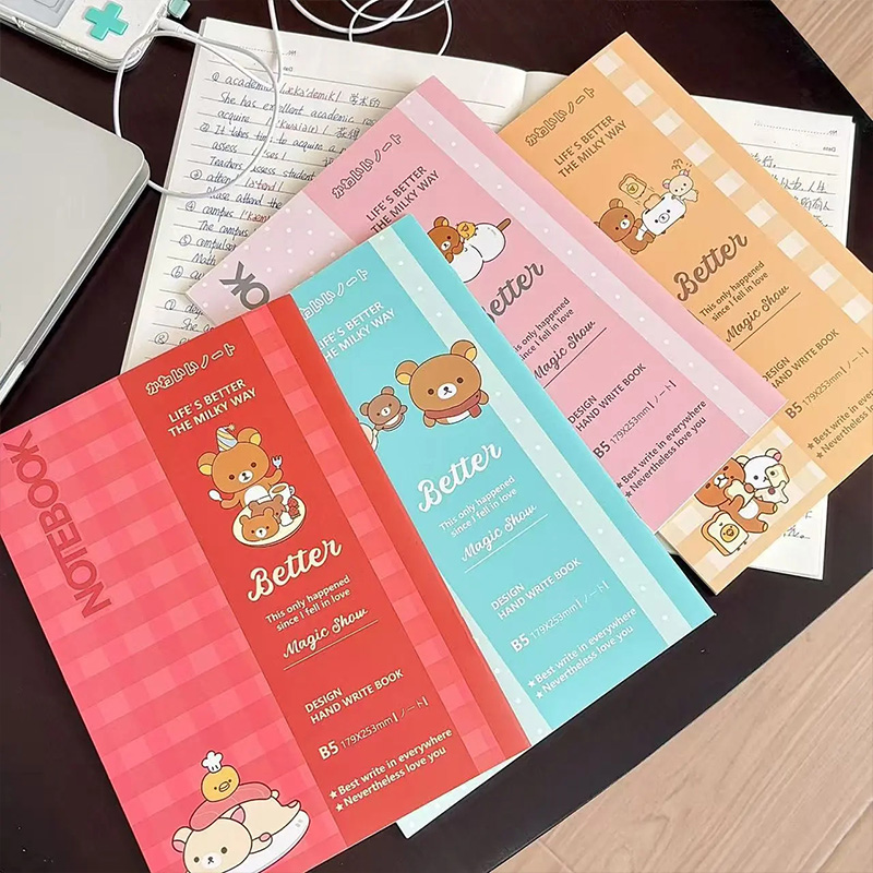 New Retro Cute Rilakkuma B5 Si – обзор и цена Stationery Office