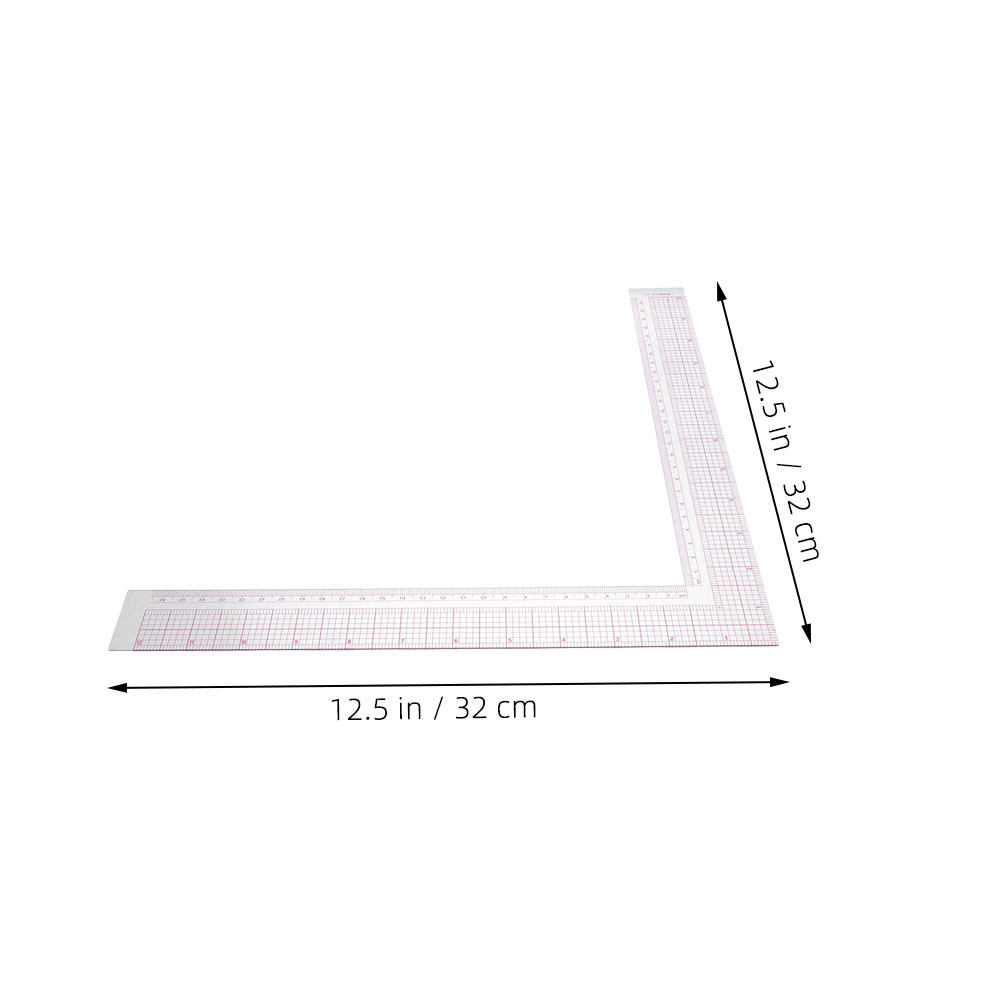 2Pcs Compact Clothing Design R – обзор и цена Ruler Set Transparent