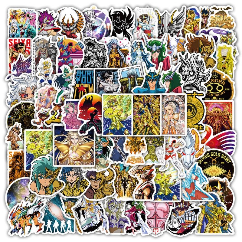 101Pcs Saint Seiya Anime Stick – обзор и цена Stationery Office