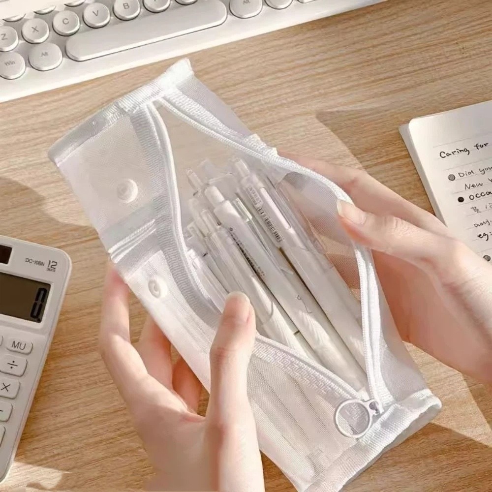 Minimalist Transparent Pencil  – обзор и цена Pencil Case Large