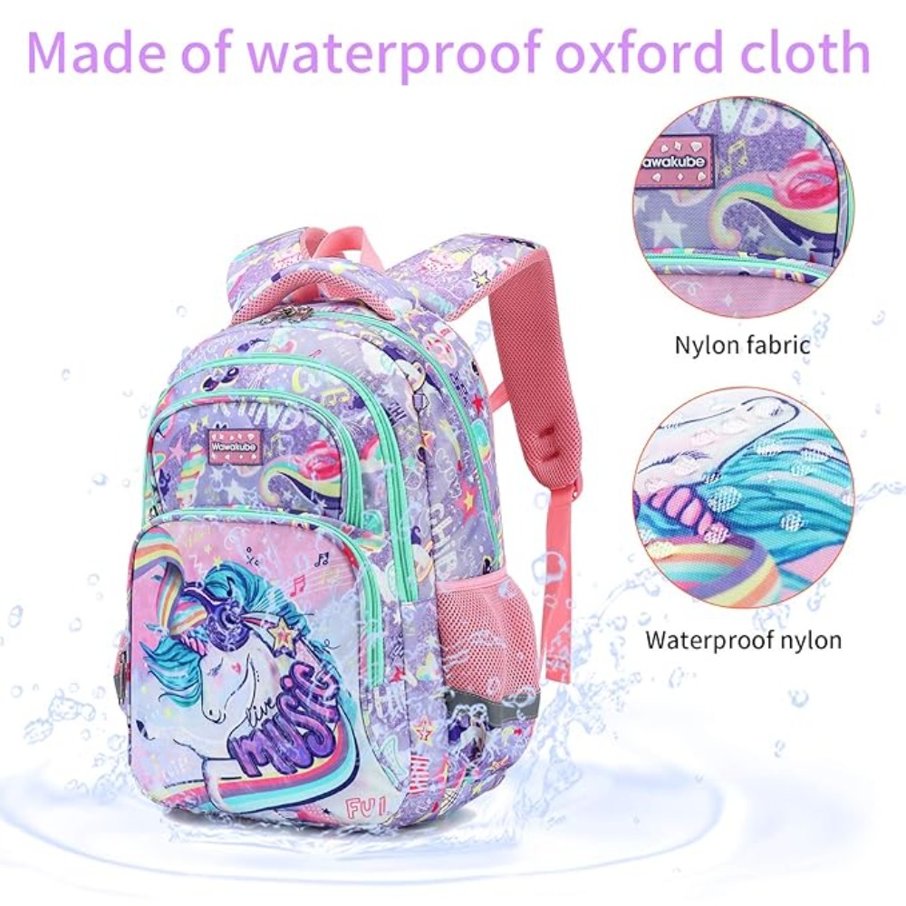 3PCS Kids Backpack Set Unicorn – обзор и цена Pencil Case Large