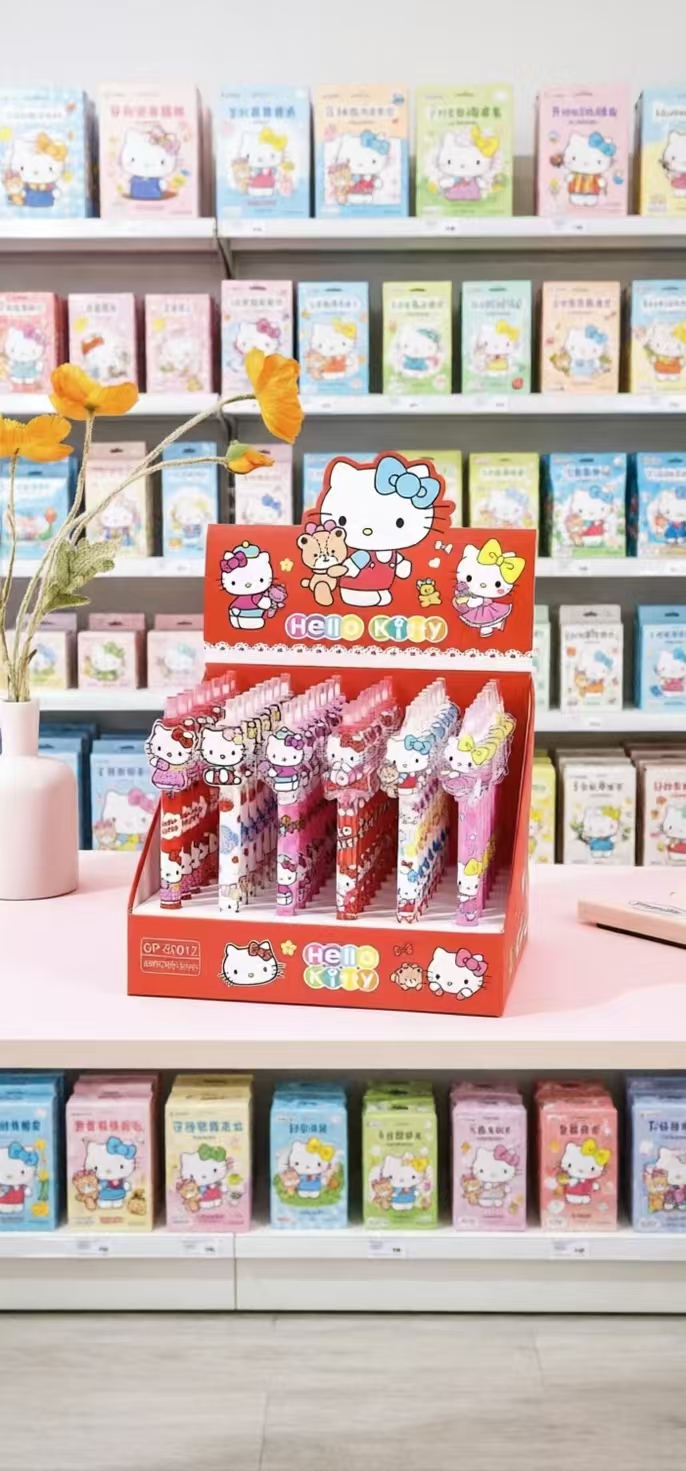 Cute Hello Kitty Gel Pen 0.5mm – обзор и цена Stationery Office