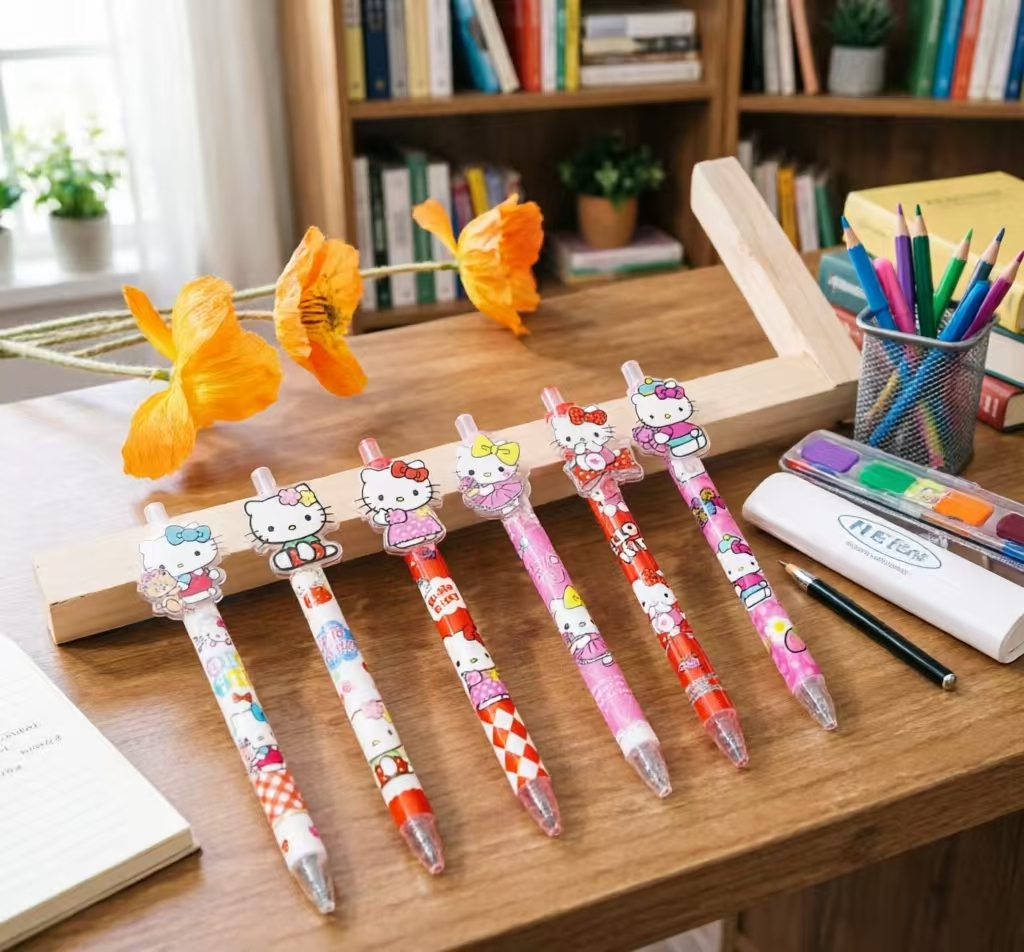 Cute Hello Kitty Gel Pen 0.5mm – обзор и цена Stationery Office