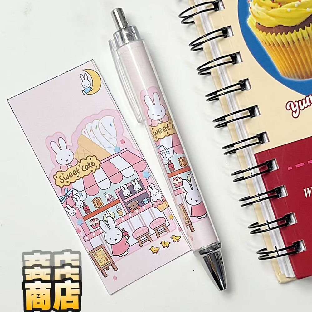 New Miffy Rabbit Press Gel Pen – обзор и цена Stationery Supply