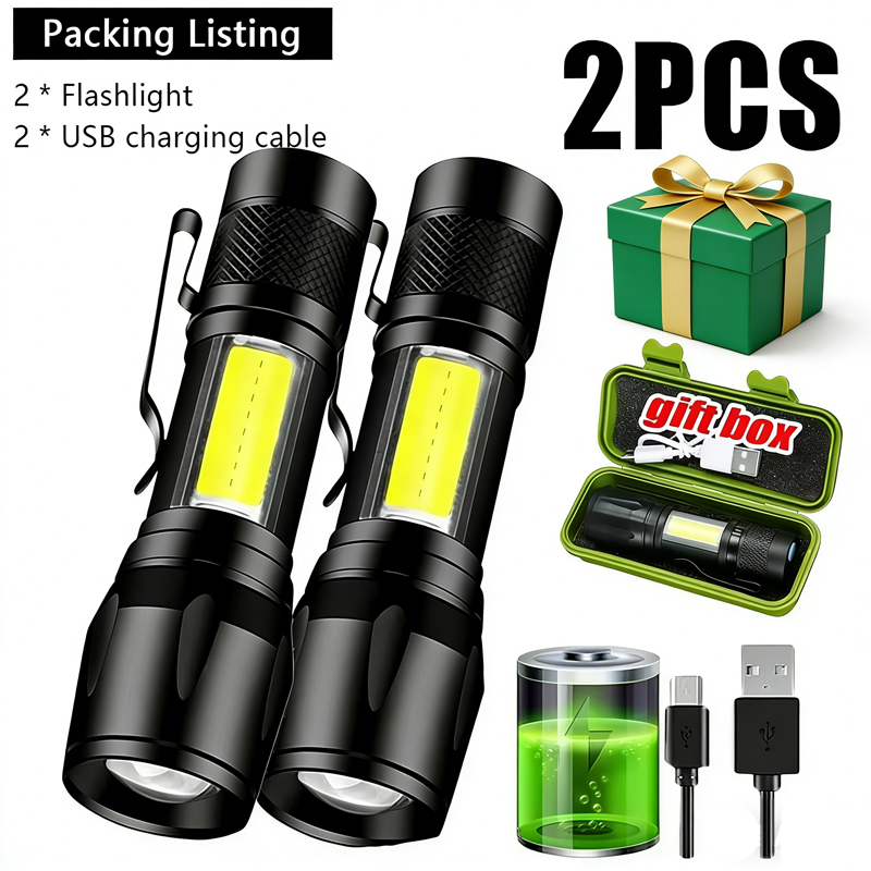 Mini LED Flashlight COB+XPE Po – обзор и цена Stationery Supply