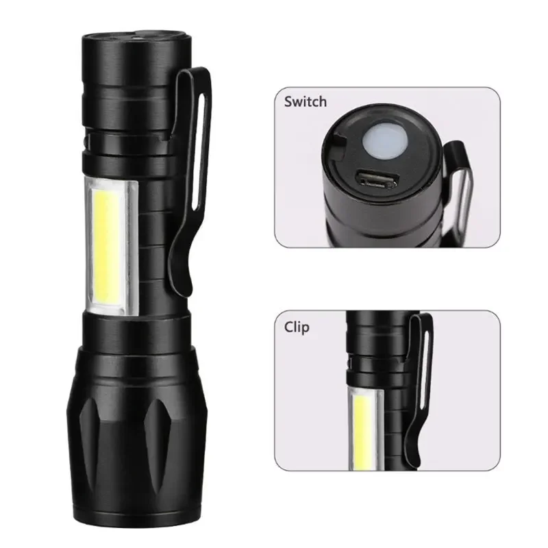 Mini LED Flashlight COB+XPE Po – обзор и цена Stationery Supply