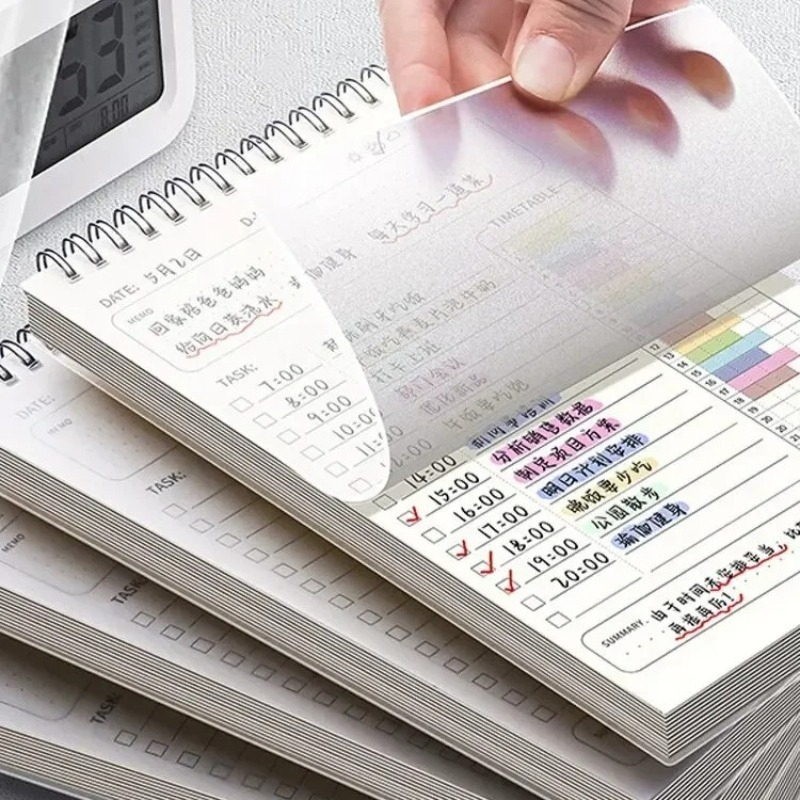 2PCS Planner Agenda Spiral A5  – обзор и цена Office Stationery Supply List