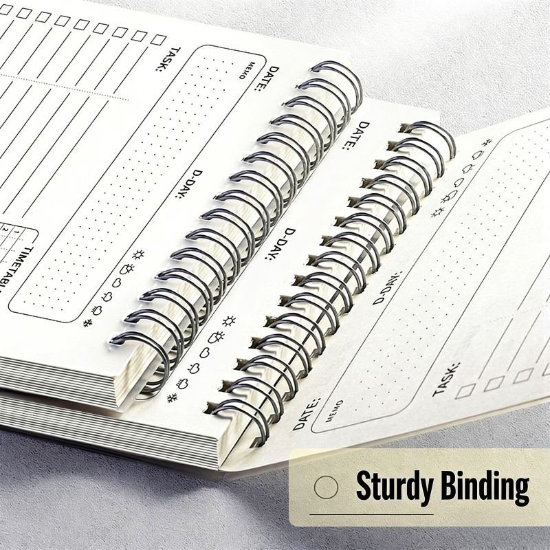 2PCS Planner Agenda Spiral A5  – обзор и цена Office Stationery Supply List
