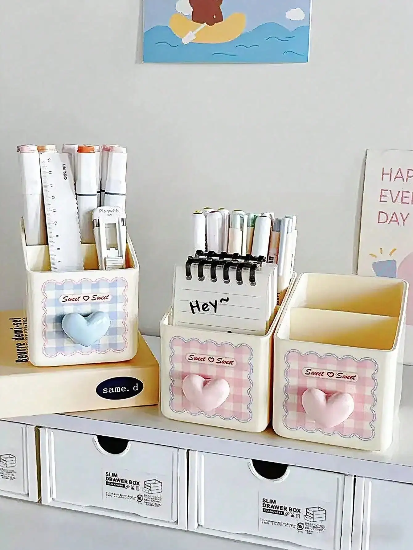 1pc Desktop Stationery Storage – обзор и цена Stationery Office And School Supply Stores
