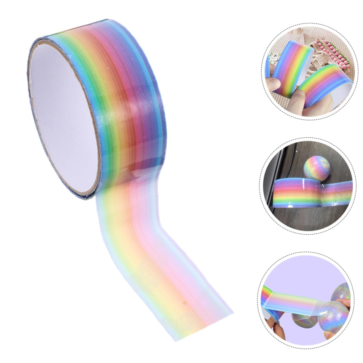 1pcs Rainbow Balls Sticky Ball – обзор и цена Glue Stick Pack