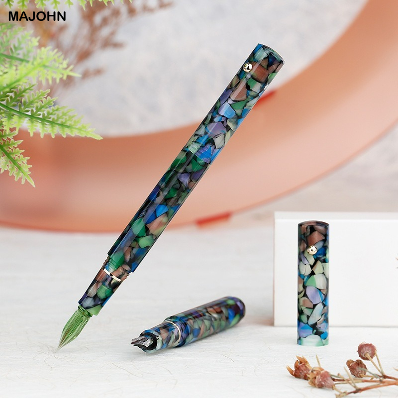 MAJOHN N8 Resin Glass Dip Pen  – обзор и цена Fountain Pen Ink