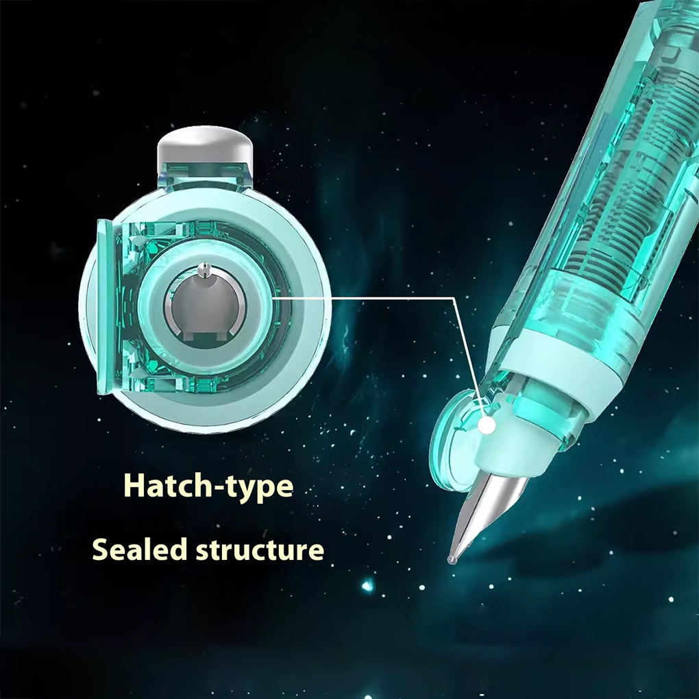 Retractable Fountain Pen Blue  – обзор и цена Fountain Pen Ink