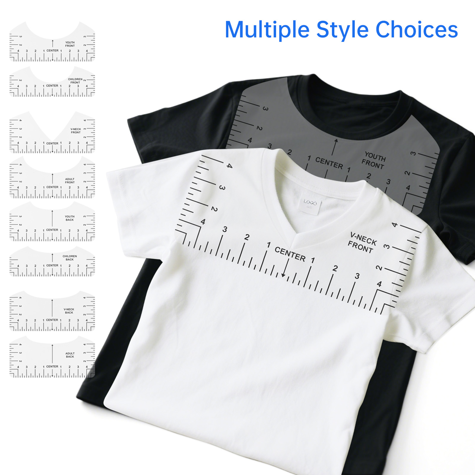 Transparent T-shirt Ruler Guid – обзор и цена Ruler Set Transparent