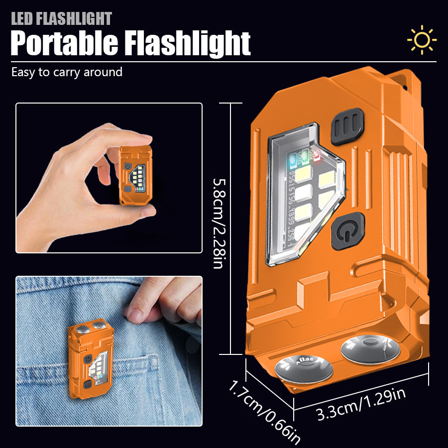 Mini Keychain EDC Flashlight R – обзор и цена Stationery Supply