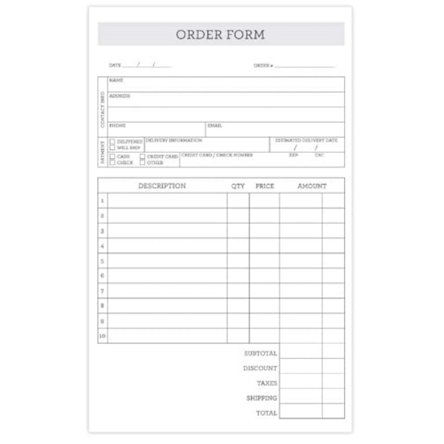 Simply Classic 2-Part Carbonle – обзор и цена Carbon Copy Book