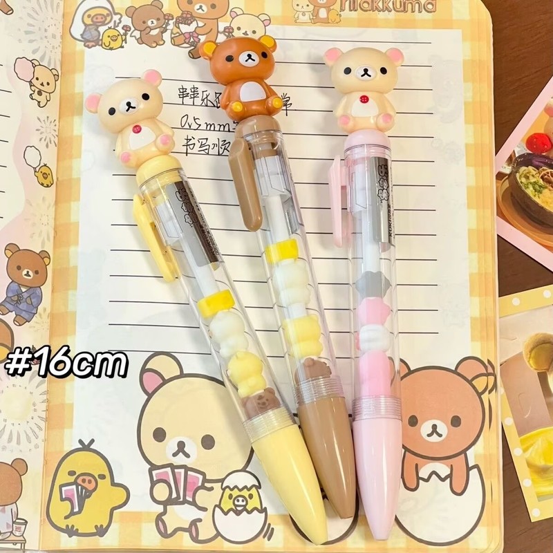 Rilakkuma Beaded Gel Pen Carto – обзор и цена Fountain Pen Ink