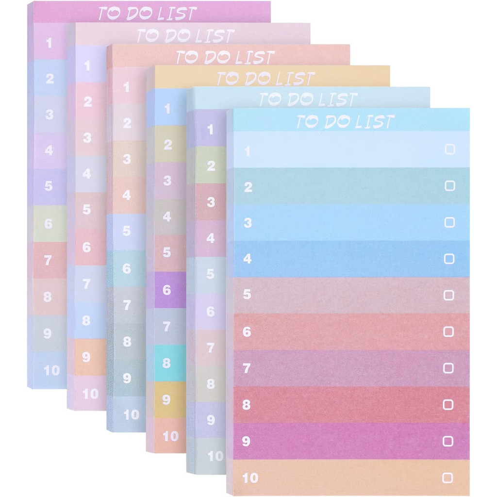 50 Pages Colorful Gradient Sti – обзор и цена Office Stationery Supply List