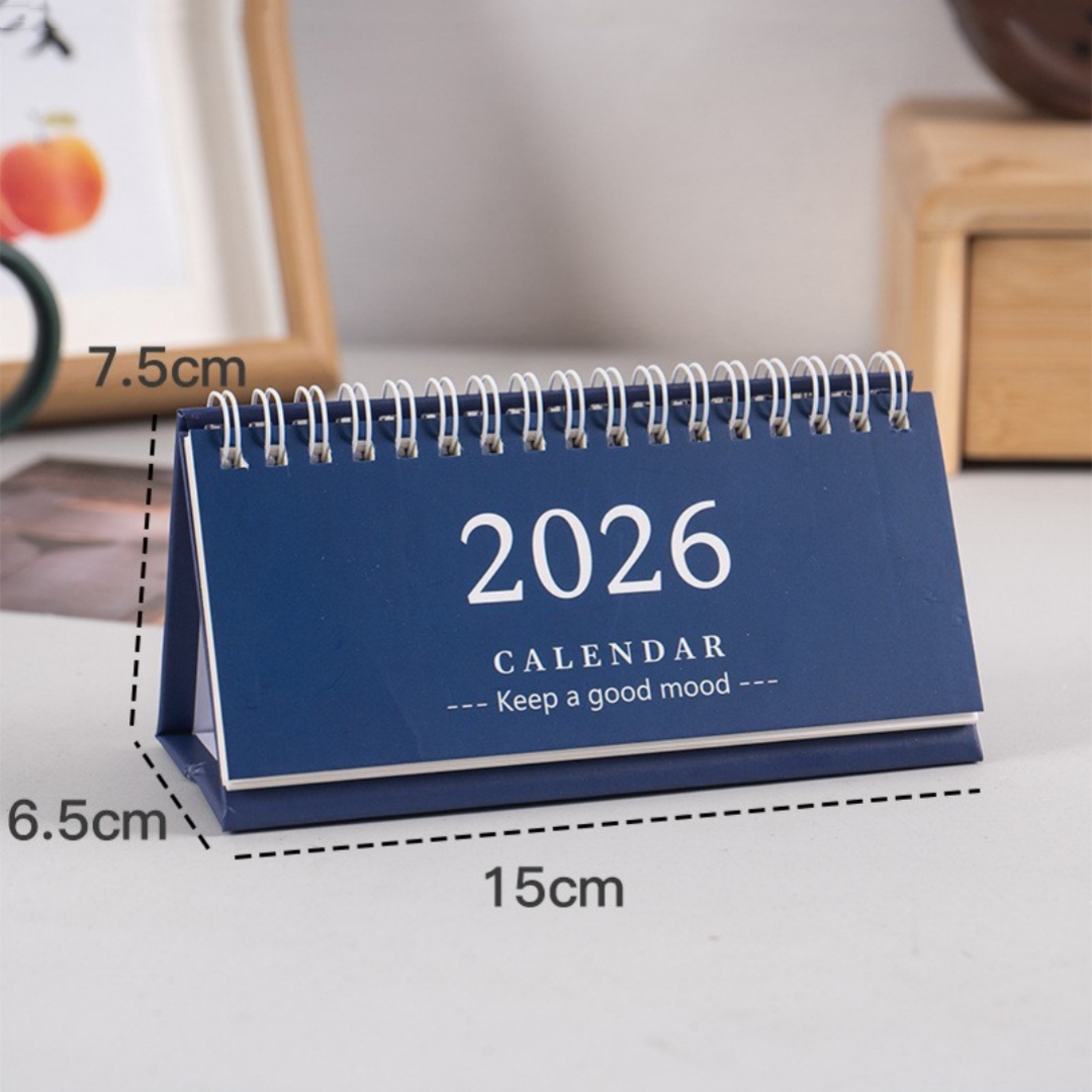 Simple Desk Calendar 2025-2026 – обзор и цена Office Stationery Supply List