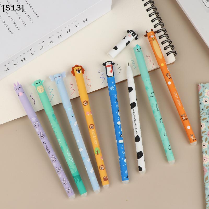 8Pcs Cartoon Animal Erasable G – обзор и цена Fountain Pen Ink