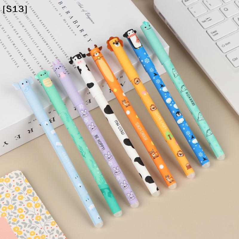 8Pcs Cartoon Animal Erasable G – обзор и цена Fountain Pen Ink