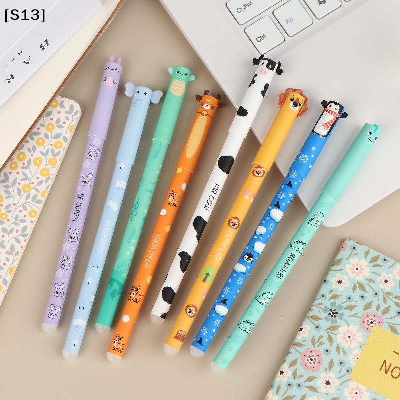 8Pcs Cartoon Animal Erasable G – обзор и цена Fountain Pen Ink