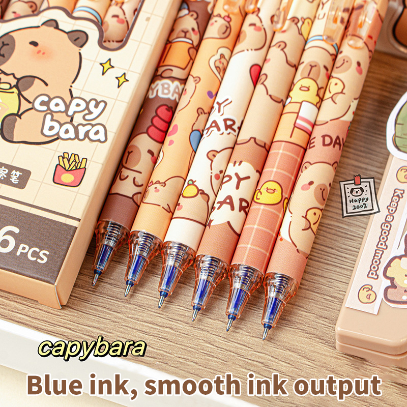 6Pcs Lovely Black and Blue Gel – обзор и цена Fountain Pen Ink