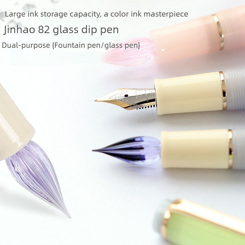 JINHAO 82 Glass Dip Pens One S – обзор и цена Fountain Pen Ink