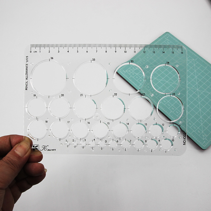 Transparent drawing size squar – обзор и цена Ruler Set Transparent