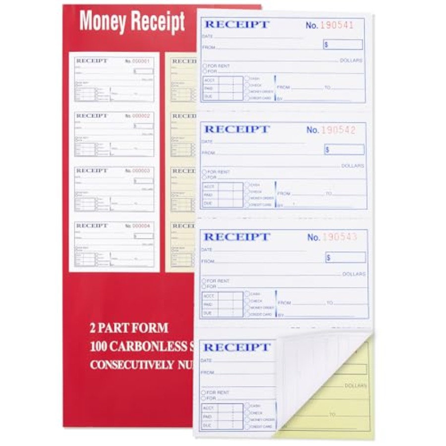 Receipt Book with Carbon Copie – обзор и цена Carbon Copy Book