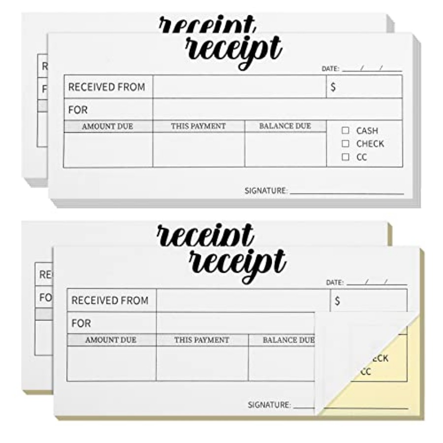 4 Pieces Receipt Books Carbonl – обзор и цена Carbon Copy Book