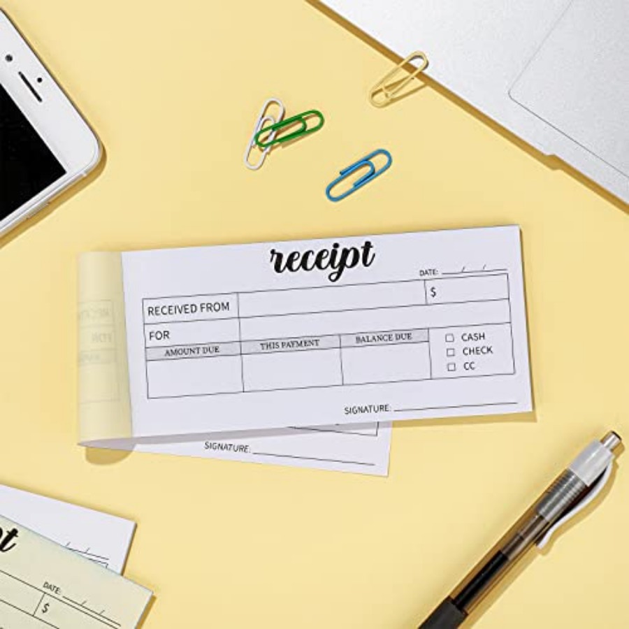 4 Pieces Receipt Books Carbonl – обзор и цена Carbon Copy Book