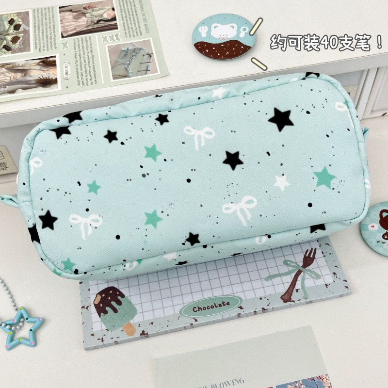 Ins Style Mint Star Mini Squar – обзор и цена Pencil Case Large