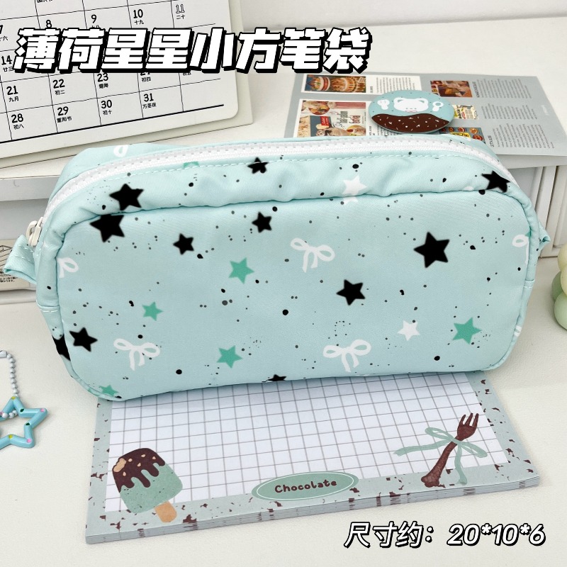 Ins Style Mint Star Mini Squar – обзор и цена Pencil Case Large