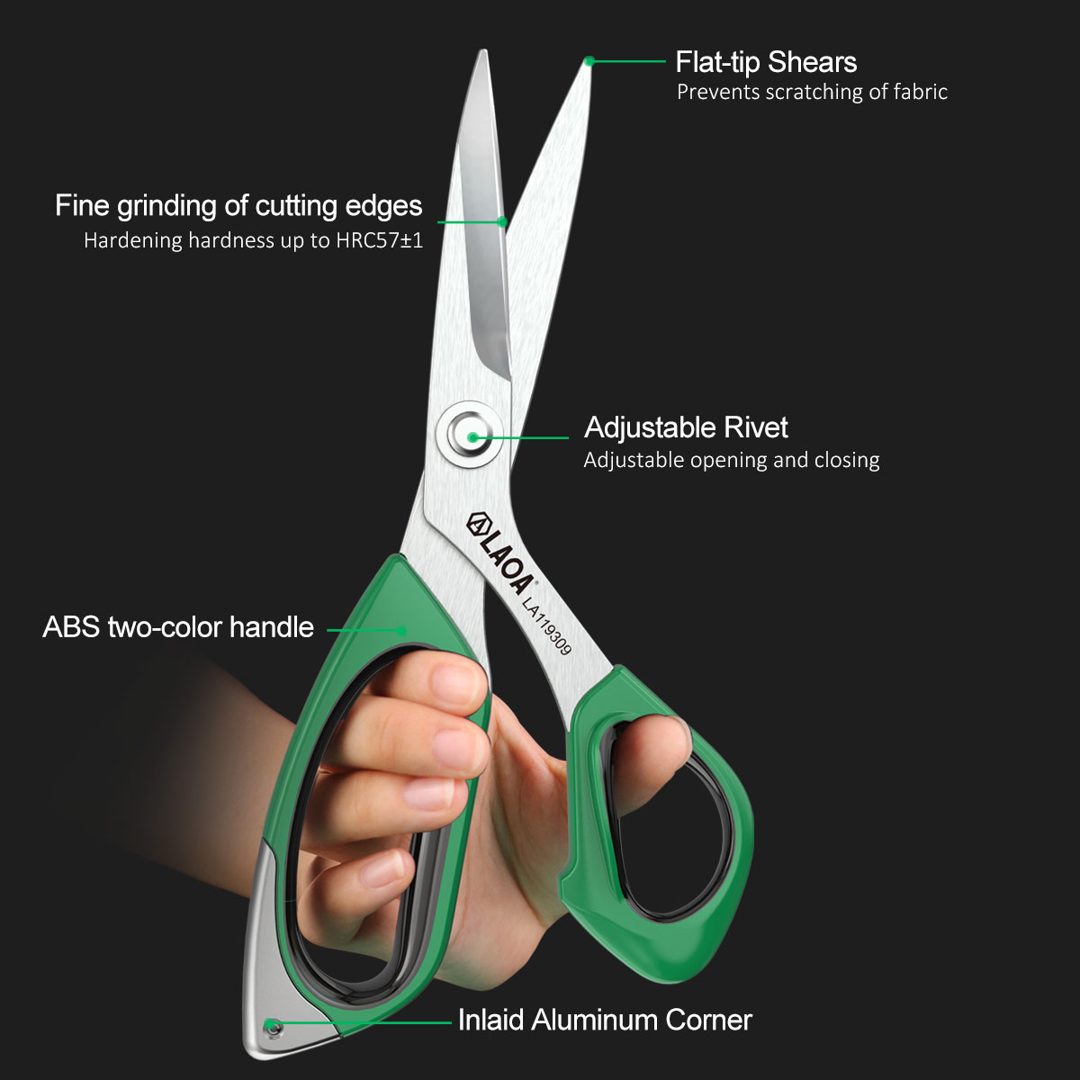 LAOA Stainless Steel Multi-Pur – обзор и цена Scissors Stainless Craft