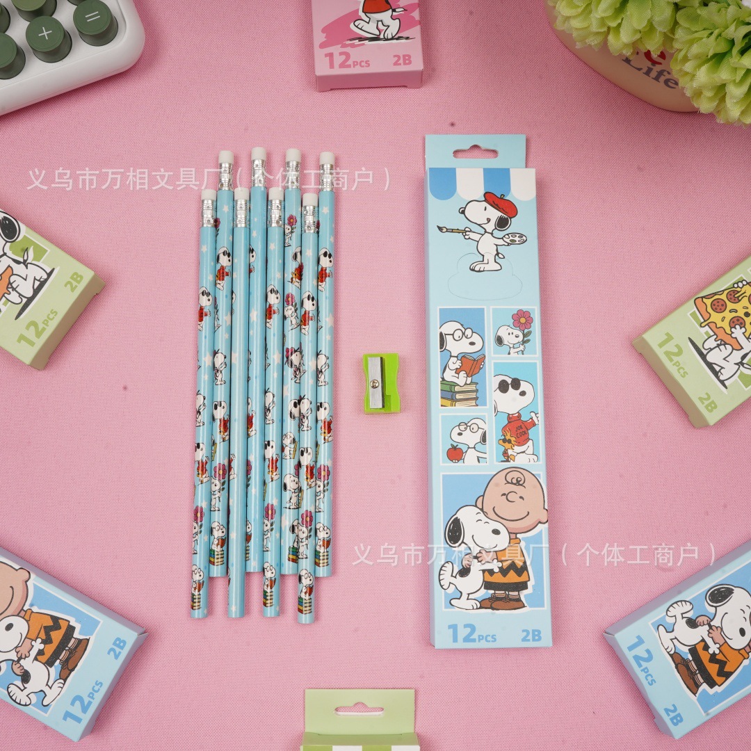 12/48PCS Snoopy pencil cartoon – обзор и цена Stationery Supply