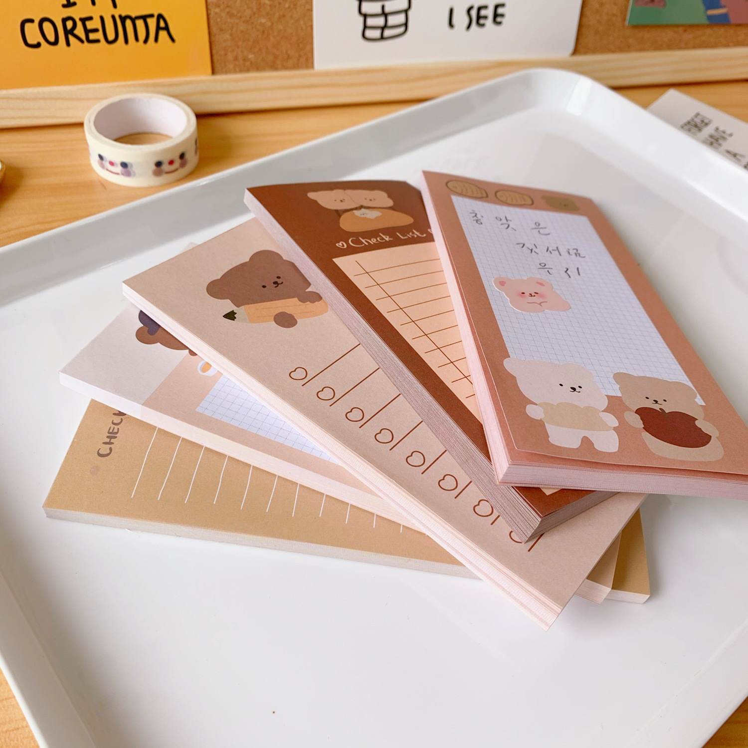 Kawaii Cute Korean Cookie Bear – обзор и цена Office Stationery Supply List